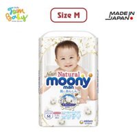 Bỉm Moony Natural Quần Size M (5 – 10kg)