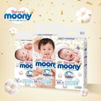 Bỉm MOONY NATURAL size S, M, L, XL