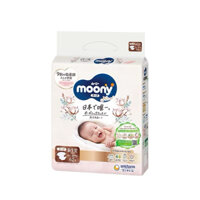 Bỉm Moony Natural trắng nội địa nhật dán/quần NB63/S58/M48/L36/XL32