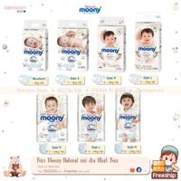 Bỉm Moony natural (trắng) Nội địa Nhật