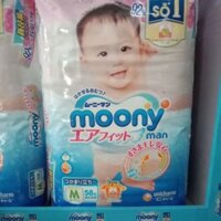 Bỉm Moony quần M58 miếng