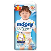 Bỉm Moony Xanh Nội Địa Nhật Các Size NB96/S90/M68/M64/L58/XL44L Boy-Girl