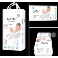 BỈM NANU hàng xuất Nhật chính hãng 50 miếng/ bịch tã dán size S, M quần M,L,XL,XXL