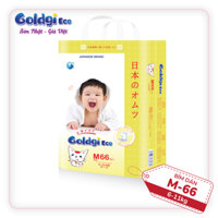 Bỉm Nhật Goldgi Eco – Size Dán M-66