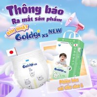 Bỉm nhật goldgi L48 New X5 đủ size cho bé