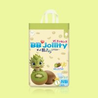 Bỉm nội địa Nhật BB Jollity Size Newborn 62 miếng (3-5kg) sơ sinh có quà tặng cho bé - ChenChen