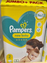 Bỉm Pampers UK size 2 76p