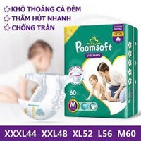 Bỉm POOMSOFT Bỉm quần nội địa Trung Quốc BABY PANTS Tã quần M60-L56-XL52-XXL48-XXXL44