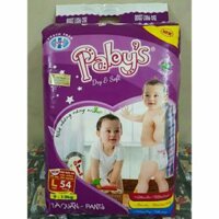 Bỉm quần Baby's thạch thảo gói lớn M/58 miếng, L/54,XL/48,XXL/42