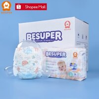 Bỉm quần BESUPER Size NB/S/M/L/XL/XXL bỉm bé chính hãng Tã quần cho bé 36 miếng bỉm