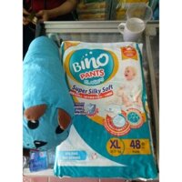 Bỉm quần Bino bịch đại M60 L54 Xl48 XXl42 miếng