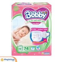 Bỉm quần bobby mở 1 bên NB-S74(3-8kg)