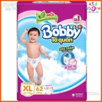 Bỉm Quần Bobby Size M48 L44 XL40 Miếng Siêu Thấm Khô Thoáng