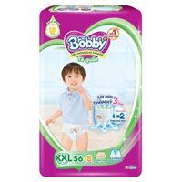 Bỉm quần Bobby size XXL 56 miếng (cho bé từ 15-25kg)