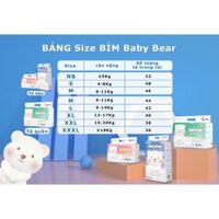 Bỉm Quần - Boby Bear - size L (9-14kg )  - 42 miếng