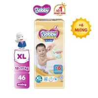 Bỉm Quần CAO CẤP  Bobby Extra Soft Dry Size M60,  L52, XL46 ,XXL42 kg