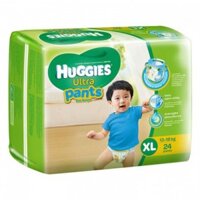 Bỉm quần cao cấp Huggies Ultra XL24 (boy)