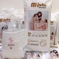 Bỉm quần cao cấp Mijuku  50miếng/M50/50L/ 50XL / 50XXL cho bé