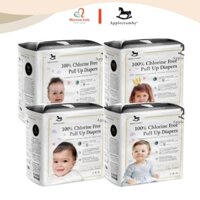 Bỉm quần cho bé Applecrumby M15/L14/XL13/XXL12, tã quần siêu mỏng cho trẻ - Monnie Kids
