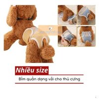 Bỉm Quần Dạng Vải Dành Cho Thú Cưng - 2 Size