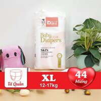 Bỉm quần Dr.EVA cho trẻ sơ sinh và trẻ em, siêu thấm hút, shop.anbinhgroup, size XL (12-17kg) 44 cái