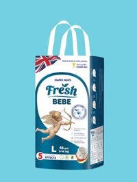Bỉm quần Fresh BeBe Size L 46 miếng (9-14kg)