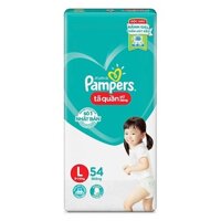 Bỉm quần giữ dáng Pampers Jumbo L54 cho bé 9-14kg