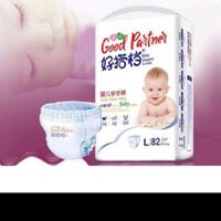 Bỉm quần Good Partner size S112, M92, L82, XL76, XXL72, XXXL70 nhiều miếng siêu tiết kiệm