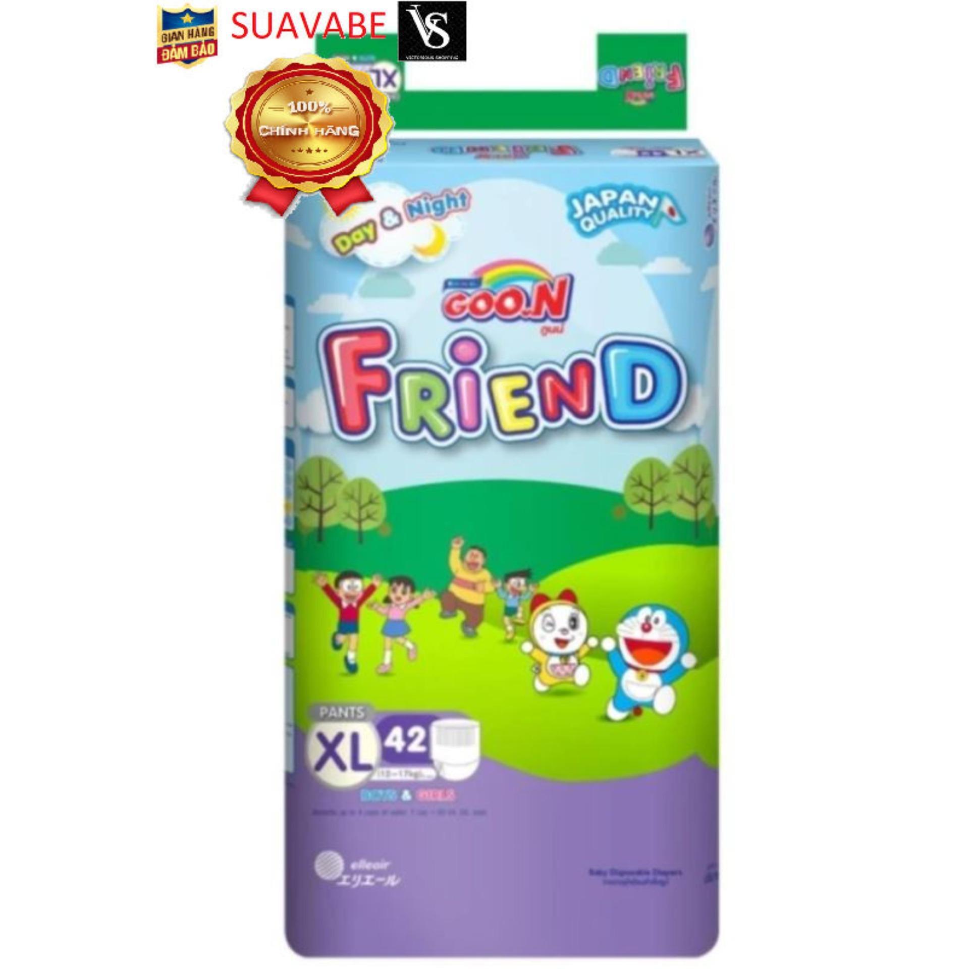 Tã quần Goo.n Friend XL42 (dành cho trẻ từ 10-17kg)