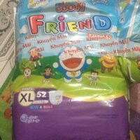 Bỉm quần goon friend xl 52 tặng thêm 5 miếng