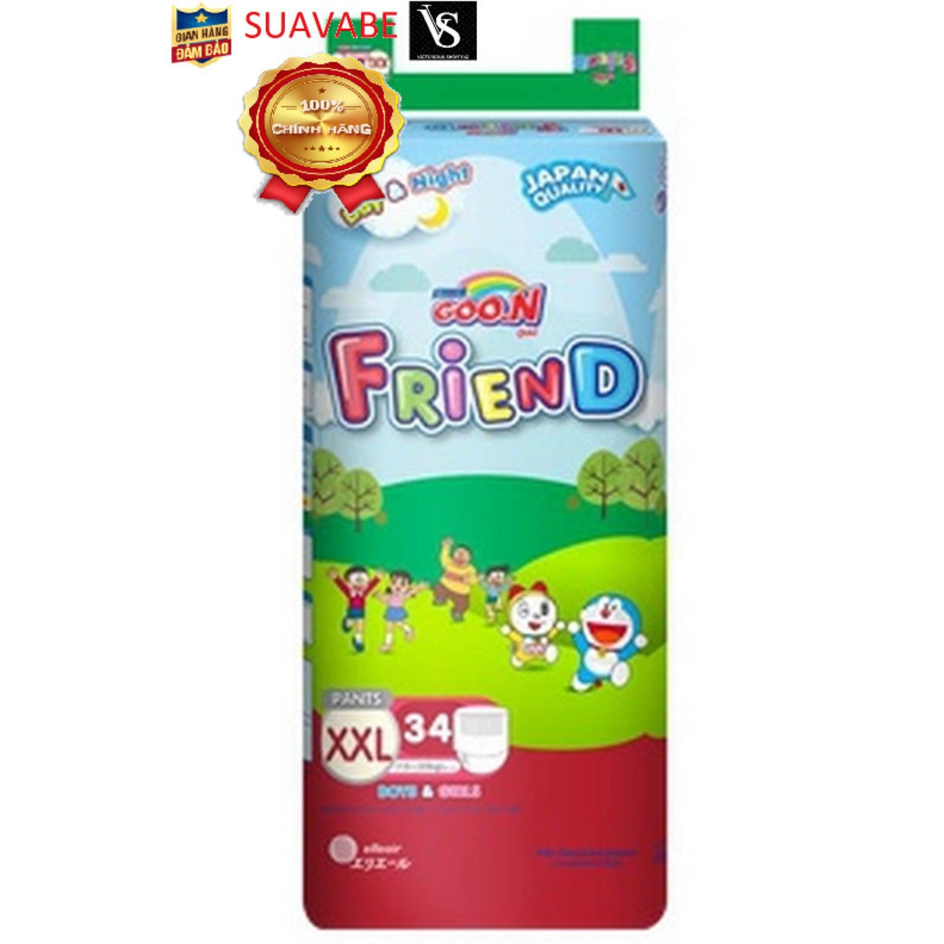 Tã quần Goo.n Friend XXL34 (dành cho trẻ từ 12-20kg)