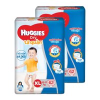 Bỉm quần Huggies Dry XL62 (12-17kg)
