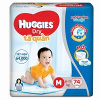 BỈM QUẦN HUGGIES M74 DC