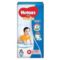 Bỉm quần HUGGIES(M40)miếng cho bé từ 6-11kg