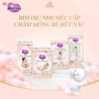 Bỉm quần Merries First Premium cho bé, tã dán trẻ em đủ size - Monnie Kids