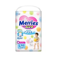 Bỉm quần Merries Nhật nhập khẩu L44