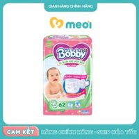Bỉm quần mở một bên Bobby size S-m 62 miếng (6-10kg)
