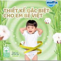 Bỉm quần Molfix S46, M42,L38,XL34,XXL30,XXXL24