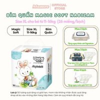 Bỉm Quần MOMEE Nabizam Ultra Thin Nội Địa Hàn Mỏng Vượt Trội, Thấm Hút Nhanh Size 2XL Cho Bé Từ 15-20kg, 22 Miếng/Bịch
