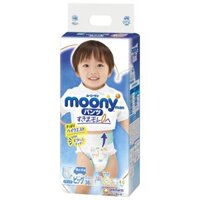 Bỉm Quần Moony Bé Trai Size XL 38 miếng (12-22kg)