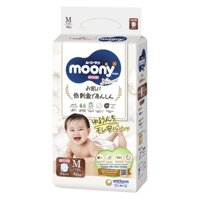 Bỉm  quần Moony Natural size M 46 miếng (5 – 10kg)