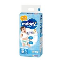 Bỉm quần Moony size L bé trai 44 miếng (9 – 14Kg)