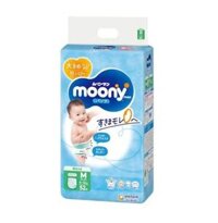 Bỉm quần Moony xanh size M 54 miếng (9-14kg)