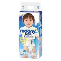 Bỉm quần Moony Xanh Tiêu chuẩn XL38 bé trai