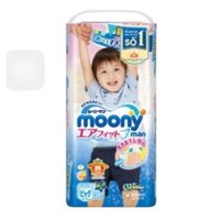 Bỉm quần Moony XL 38(bé trai, gái)