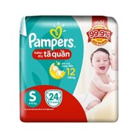 Bỉm quần pamper size S 24 miếng