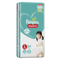 Bỉm quần Pampers size L54 cho bé 9-14kg