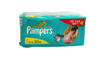 Bỉm quần Pampers size S - 20 miếng (cho bé 3 - 8 kg)                     (Mã SP:                          BPE_008)