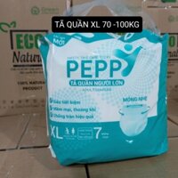 Bỉm quần peppy XL 70-100kg  mềm mại siêu thấm hút