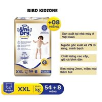 Bỉm quần Unidry Việt Nam cao cấp siêu mỏng 2mm đủ size XXL-Gói 54+8 miếng